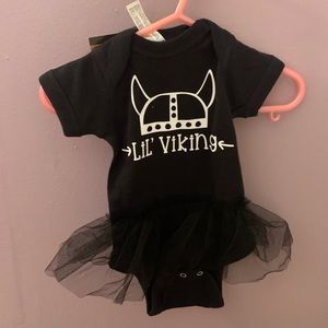 NWT Lil Viking onesie